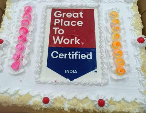 We are a "great place to work"